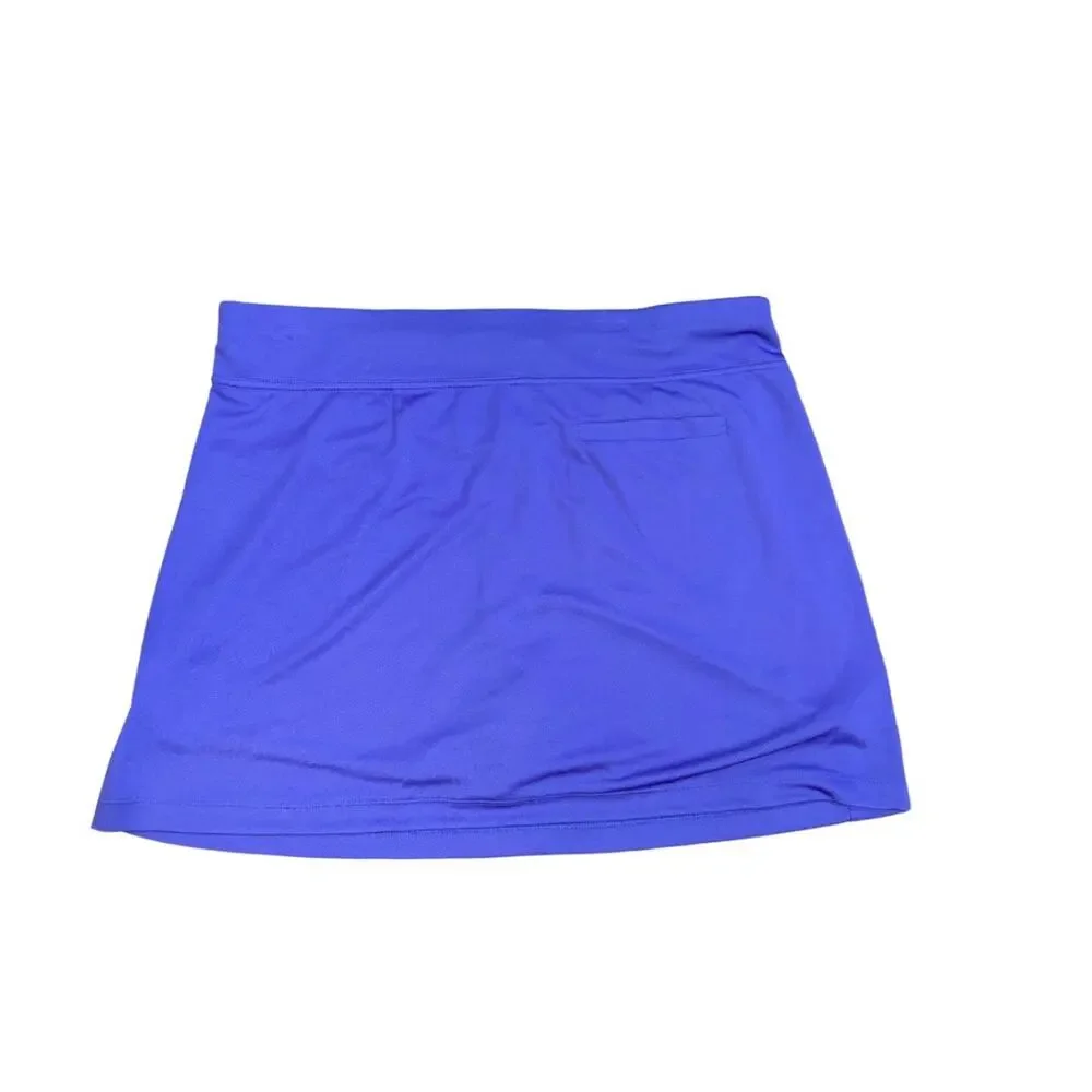 NWT Ben Hogan Gold Royal Blue Tummy Control Skort Skirt/Short XL Tennis Athletic